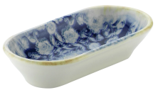 Салатник овальный Kutahya Corendon Blue Blanc BNOFD18OKS891310 (D2, 250мл, L18см, h4см)
