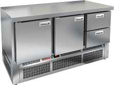 Стол холодильный HICOLD SNE 112/TN O (без борта)