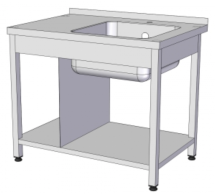 Ванна моечная RoboLabs ВМЦП1-100/7Л-B85-Д