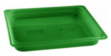 Гастроемкость Restola 422109109 GN 1/2-40 (325x265х40) зеленая, полипропилен
