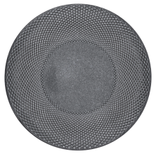 Тарелка плоская круглая Kutahya Panio Anthracite PAN28DU855A13 (d28см, h2,7см)