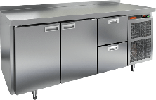Стол холодильный HICOLD SN 112/TN (с бортом)