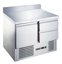 Стол холодильный TATRA TRTGNL1D2 TN SB (с бортом)