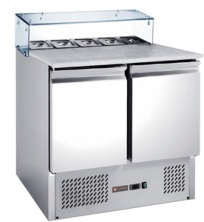 Стол для пиццы TATRA TPZGNL2 VG ST каменная столешница