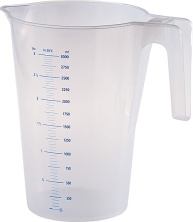 Кувшин мерный Martellato CFTRA 3 (2,0л, прозрачный, п/п)