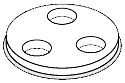 Насадка для MPF 2,5/ MPF 4 и PF25E / PF40E FIMAR ACTRMPF4 (GNOCCHI)