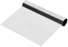 Скребок кондитерский Luxstahl 7107 (нерж. 12х10см)