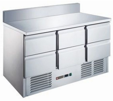 Стол холодильный TATRA TRTGNLD6 TN SB (с бортом)