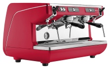 Кофемашина Nuova Simonelli Appia Life 2Gr S красная, высокие группы, экономайзер, полуавтомат