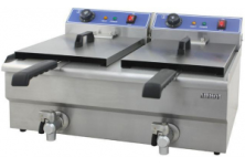 Фритюрница Airhot EF16+16 (с краном)