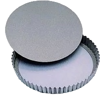 Форма для выпечки Pujadas 711.024 (для песочного теста, d24см, h2,5см, съемное дно, с антиприг)