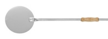 Лопата для пиццы LILLY CODROIPO 90/24LC "Classico" (d24см h170см, нерж.сталь)