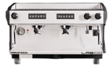 Кофемашина ROBUSTEZZA LAB 100 2GR высокие группы+экономайзер, мультифазная, черная