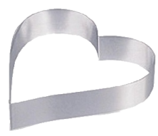 Форма для выпечки Pujadas 769.020 (для торта, сердце, L20см)