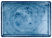 Тарелка плоская прямоугольная Kutahya Corendon Blue Stone BNTAN27x20DU890003 (27х20см, h2,3см)