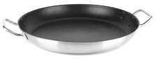Сковорода VIATTO 101808 (тройное дно, нерж, антипригарное покрытие, 360х53мм, две ручки)
