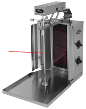 Шампур круглый в комплекте для аппарата Grill Master Ф2ШМС/1