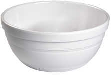 Миска для подачи Servewell Ben S-2676 2,5л, d23см (меламин, белый)