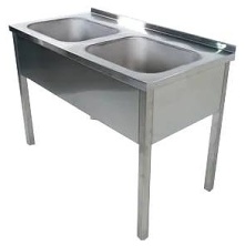 Ванна моечная Eksi ВМЦБ-2/500-п, цельнотянутая, 11202