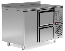 Стол холодильный POLAIR TM2GN-02-G (с бортом)