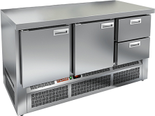 Стол холодильный HICOLD GNE 112/TN O (без борта)