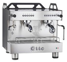 Кофемашина Bezzera Otto De 2GR Compact (черная матовая, экономайзер, подсветка, 380В)