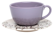 Чайная пара Oxford Unni Shape Lilac 102957 AY04-5625 (чашка 200мл и блюдце 14см)