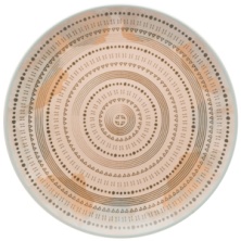 Тарелка мелкая UNNI ACETINADO ANCESTRAL Oxford 103768, AY02-5624 (26см)