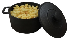 Кокотница чугунная 0,53л d13,5см h6см, с крышкой, цвет черный Table Craft CW30148