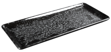 Блюдо прямоугольное Kutahya Corendon Magnetite BNTAN35X15DU890220 (35х15см,h2,4см)