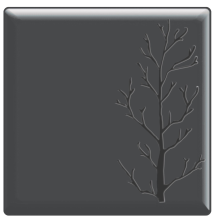 Блюдо для подачи Servewell Embossed S-2851 30х30см (меламин, черный)