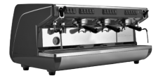 Кофемашина Nuova Simonelli Appia Life 3Gr V черная, высокие группы, экономайзер, автомат