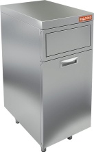 Стол под мусорный бак HICOLD НБММБ-4/7В