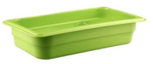 Гастроемкость Restola 422101009 GN 1/3-65 (325x176х65) зеленая, полипропилен