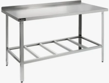 Стол производственный Кобор СРБ-60/60 (с бортом)