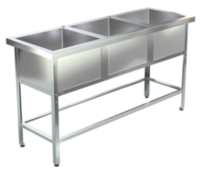 Ванна моечная Assum ВМС-С-3/600 (2100х700х850) (мойка AISI201)