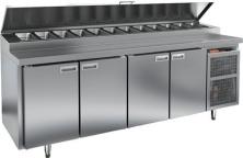 Стол для пиццы HICOLD PZ2-1111GN (1/6) с крышкой