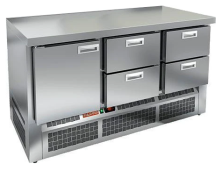 Стол холодильный HICOLD GNE 122/TN O (без борта)