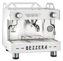 Кофемашина автомат Bezzera Moda De 1GR (белая, экономайзер, подсветка, 220 В)