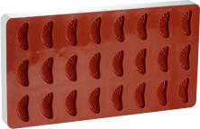 Форма для мармелада Martellato SG 01 Jelliflex "Лимонная долька" (45х18х15мм, 24 ячеек, силикон)