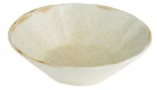 Блюдце-розетка с рельефным бортом Kutahya Corendon Sand Wind BNAC10CT890552 (106мл, d10см, h3см)
