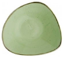 Миска треугольная Churchill Stonecast SSASTRB61 (15,3см, 0,26л Sage Green)