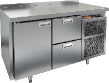 Стол морозильный HICOLD SN 12/BT с бортом
