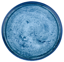 Тарелка с плоским дном круглая Kutahya Corendon Blue Stone BNROT28DU890003 (d28см, h1,8см)
