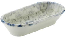 Салатник овальный Kutahya Corendon Blue Blanc BNOFD16OKS891310 (D1, 180мл, L16см, h3,7см)
