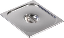 Крышка для гастроемкости Kitchen Muse 823-L GN 2/3 (354x325) нерж. сталь