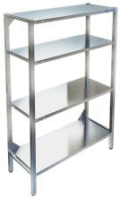 Стеллаж кухонный KAYMAN СК-241/0405 (с укосинами)