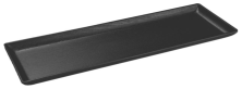 Блюдо прямоугольное Servewell Trinity S-2725 26,5х9,5см (меламин, черный)
