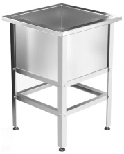 Ванна моечная GPSteel ВМ-1 630/630/850 С (ВМ-1/530) Стандарт
