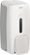 Дозатор для жидкого мыла Puff 8120 (0,8л, пластик, белый)